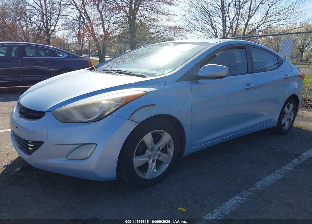 2012 HYUNDAI ELANTRA GLS (ULSAN PLANT) VIN: KMHDH4AE9CU189476