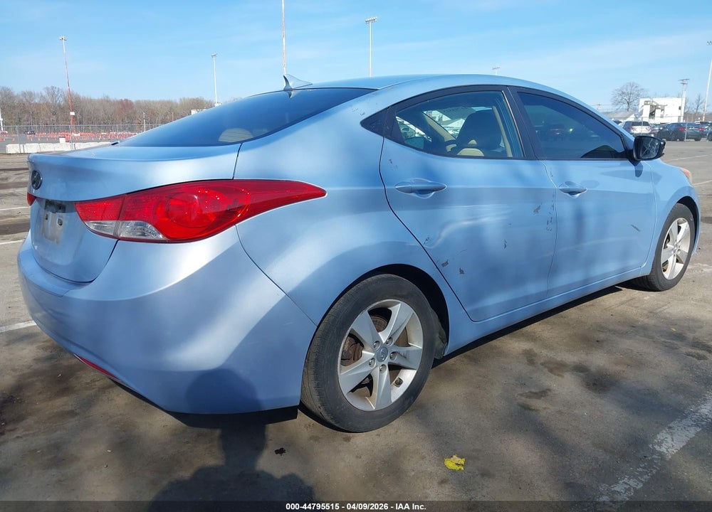 2012 HYUNDAI ELANTRA GLS (ULSAN PLANT) VIN: KMHDH4AE9CU189476