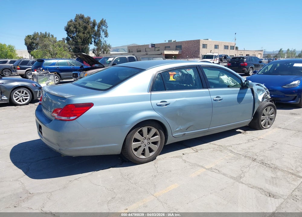 2007 TOYOTA AVALON TOURING VIN: 4T1BK36B07U233288