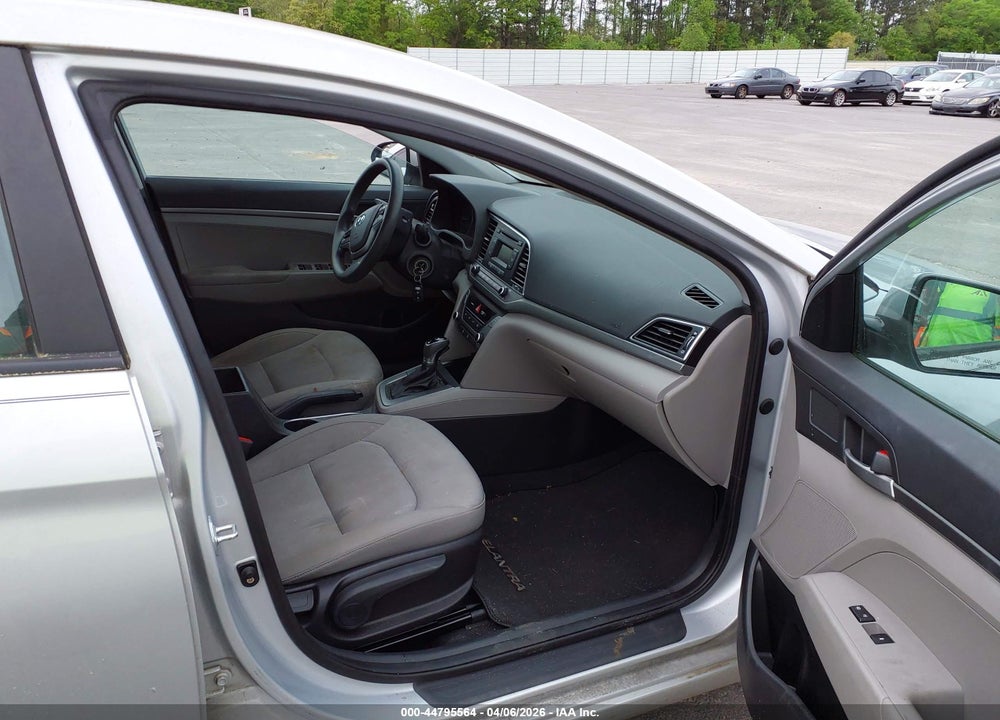 2017 HYUNDAI ELANTRA SE VIN: KMHD74LF2HU367342