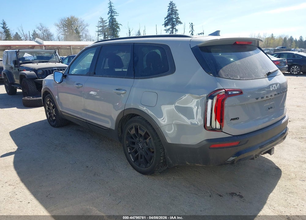 2022 KIA TELLURIDE SX VIN: 5XYP5DHC9NG220499