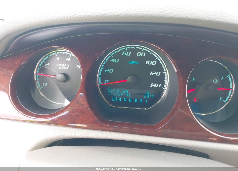2009 BUICK LUCERNE CXL-3 VIN: 1G4HD57M69U145543