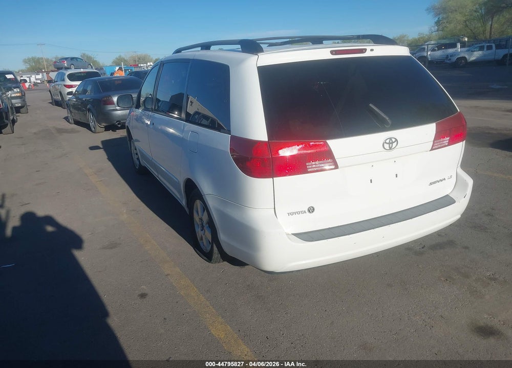 2004 TOYOTA SIENNA LE VIN: 5TDZA23C04S127212