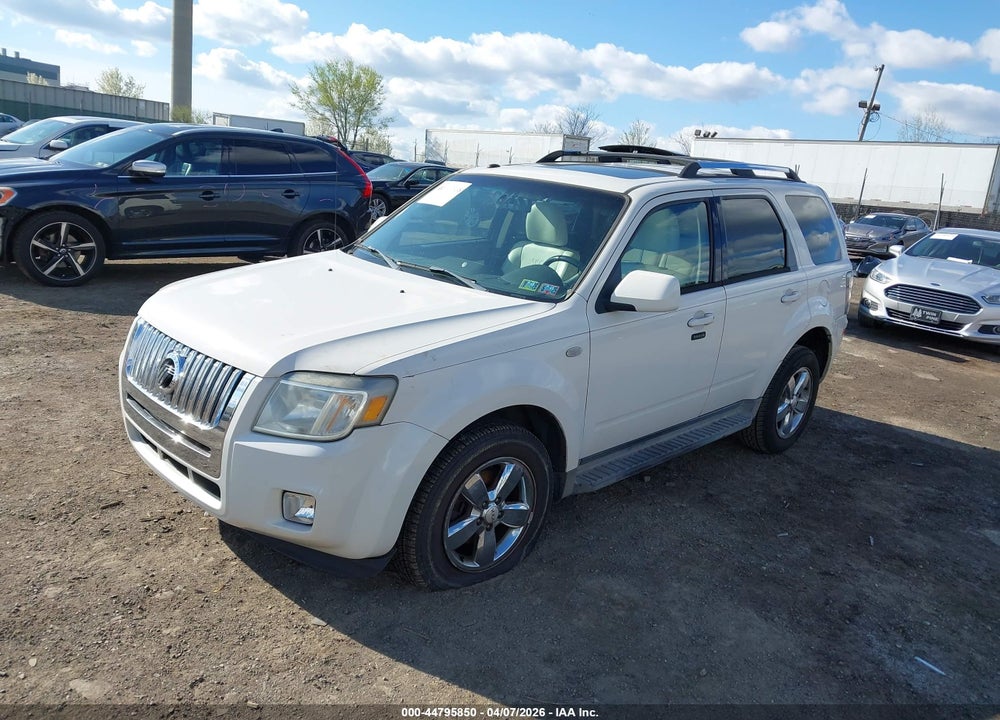 2009 MERCURY MARINER PREMIER V6 VIN: 4M2CU97GX9KJ00563