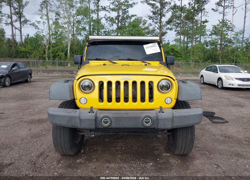 2015 JEEP WRANGLER UNLIMITED SPORT VIN: 1C4BJWDG3FL614614
