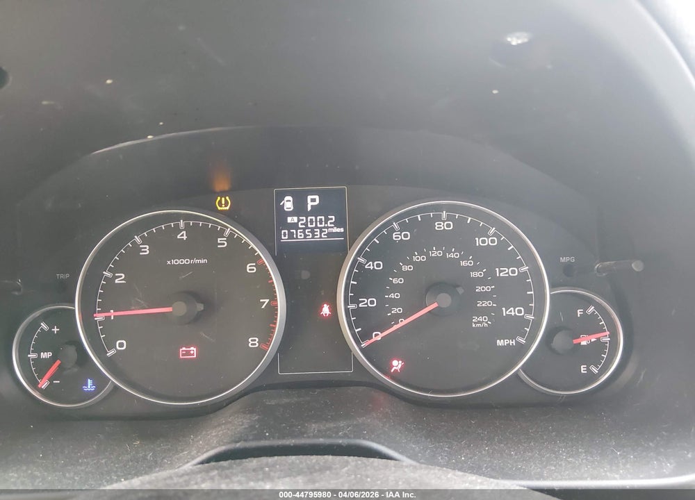 2014 SUBARU LEGACY 2.5I PREMIUM VIN: 4S3BMBC67E3036685