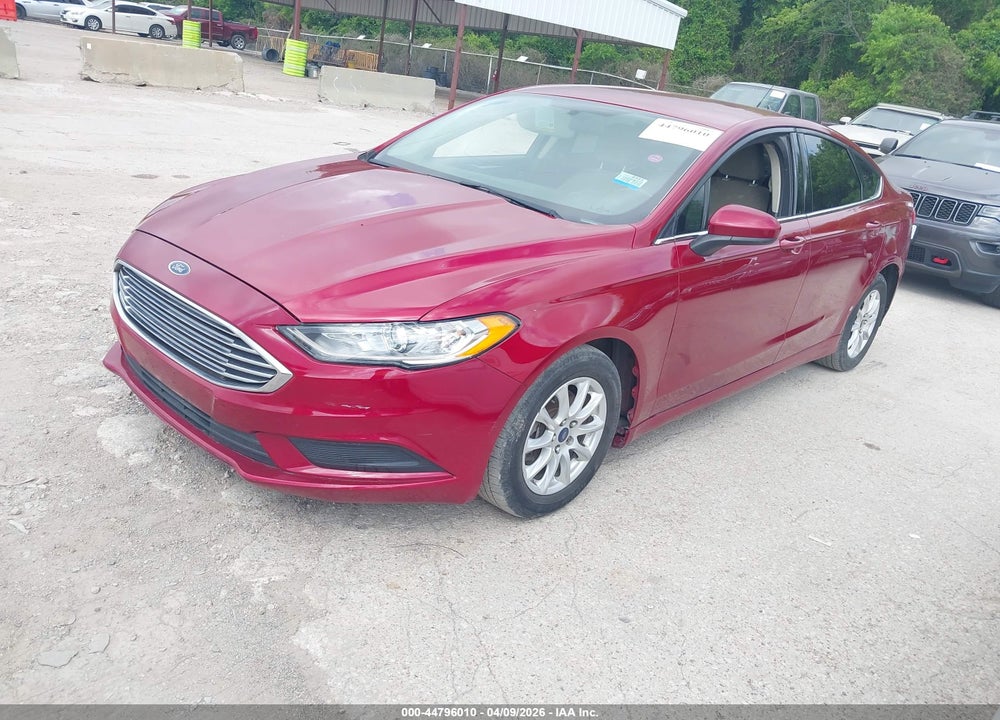 2018 FORD FUSION S VIN: 3FA6P0G72JR240067