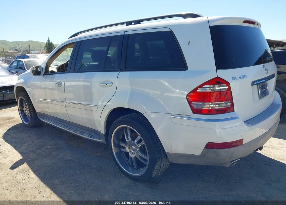 2009 MERCEDES-BENZ GL 450 4MATIC VIN: 4JGBF71E79A460124
