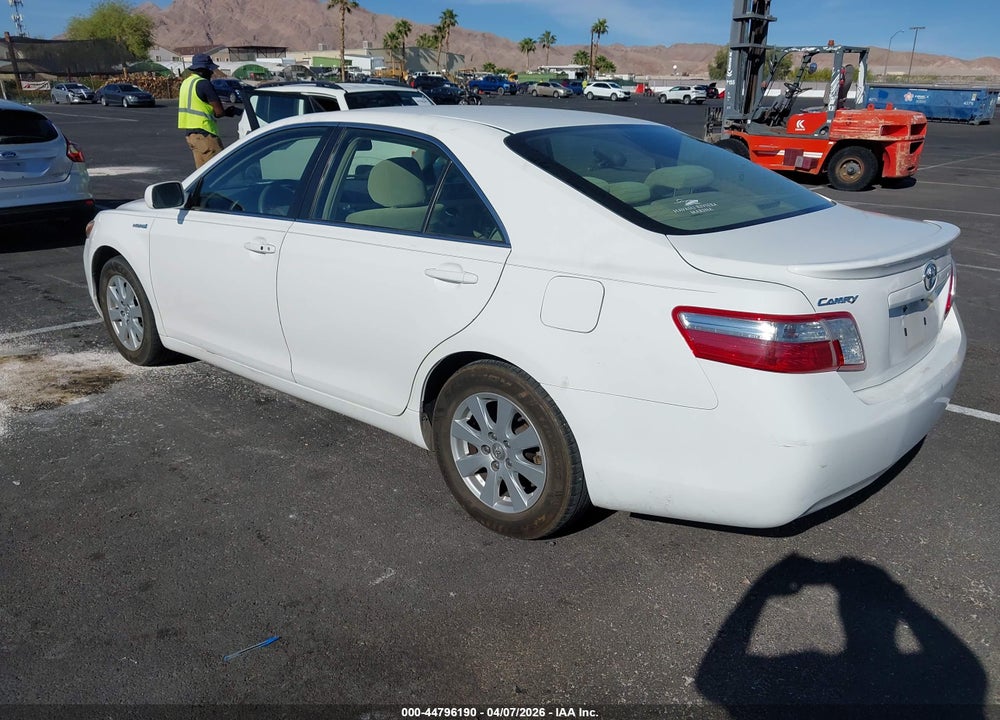 2007 TOYOTA CAMRY HYBRID VIN: JTNBB46K273003960