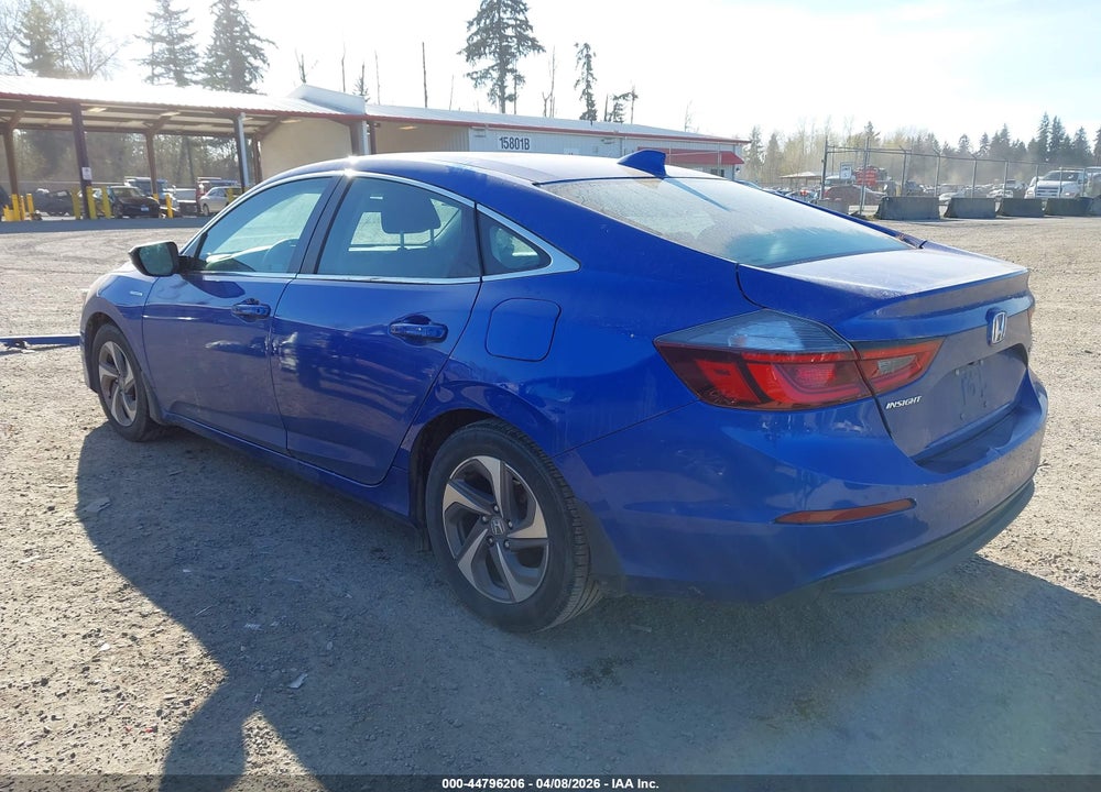 2019 HONDA INSIGHT EX VIN: 19XZE4F54KE030082