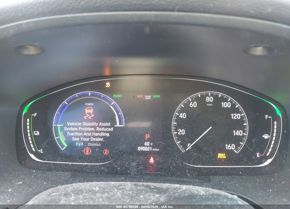 2019 HONDA INSIGHT EX VIN: 19XZE4F54KE030082