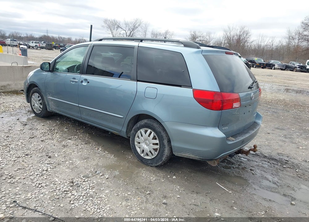 2005 TOYOTA SIENNA LE VIN: 5TDZA23C75S256498