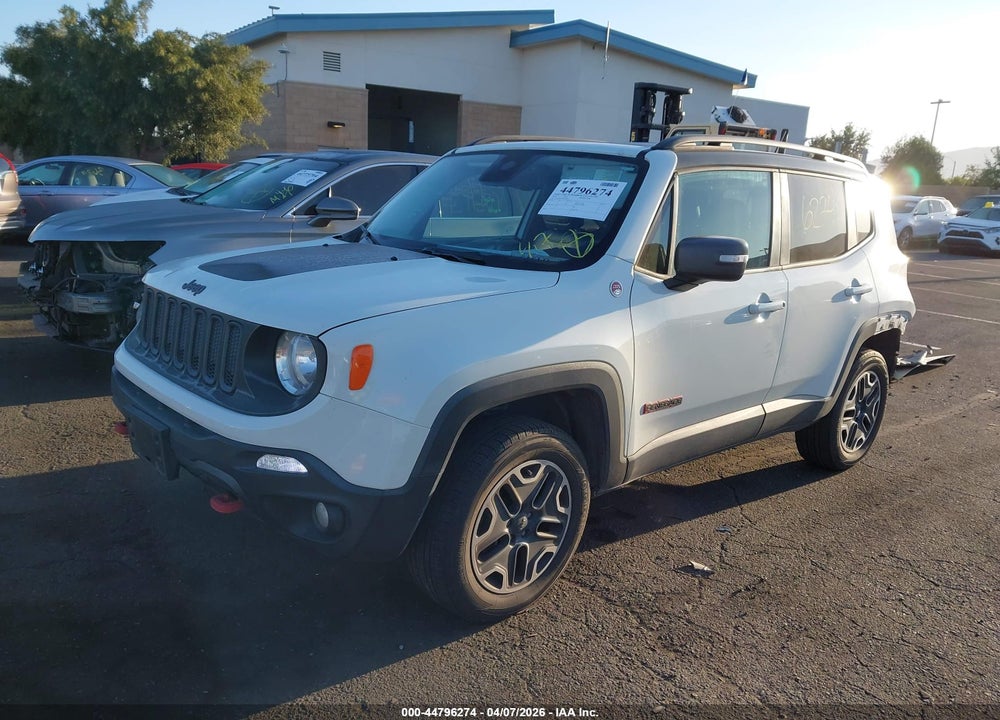 2016 JEEP RENEGADE TRAILHAWK VIN: ZACCJBCT3GPC65981