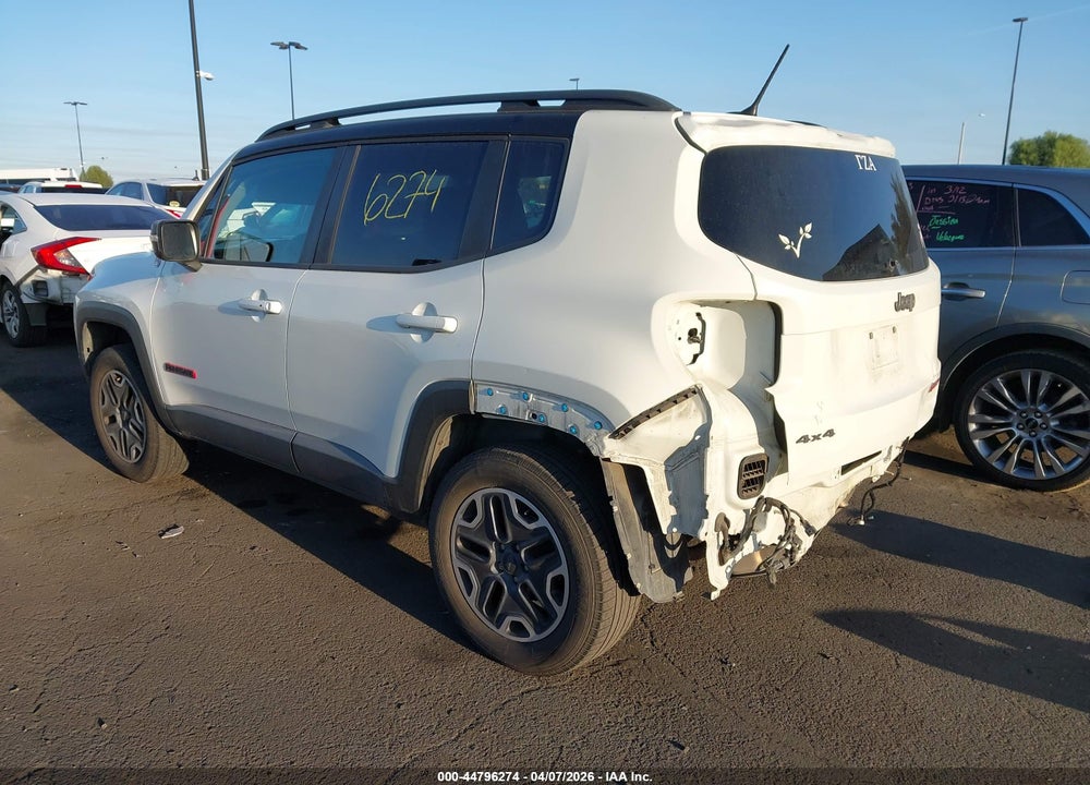 2016 JEEP RENEGADE TRAILHAWK VIN: ZACCJBCT3GPC65981