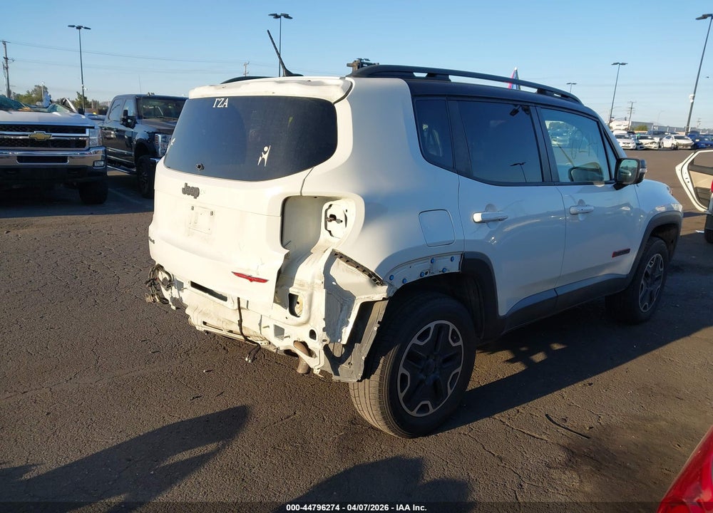 2016 JEEP RENEGADE TRAILHAWK VIN: ZACCJBCT3GPC65981