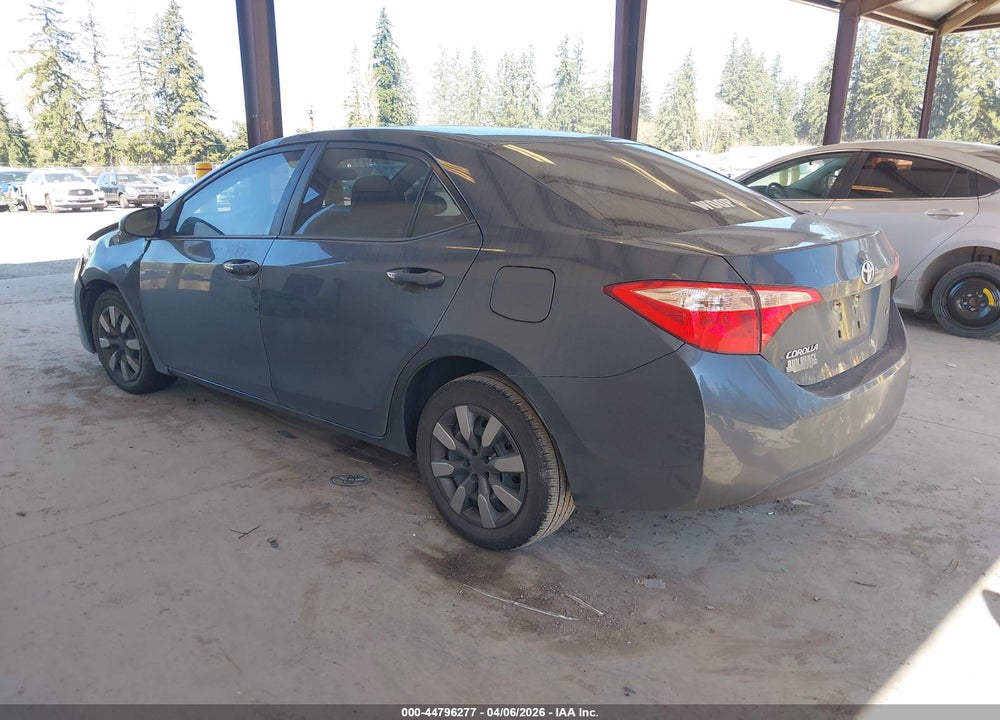 2017 TOYOTA COROLLA LE VIN: 2T1BURHE7HC794126