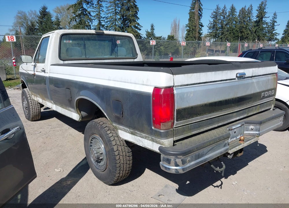 1992 FORD F350 VIN: 2FTHF36G6NCA09311