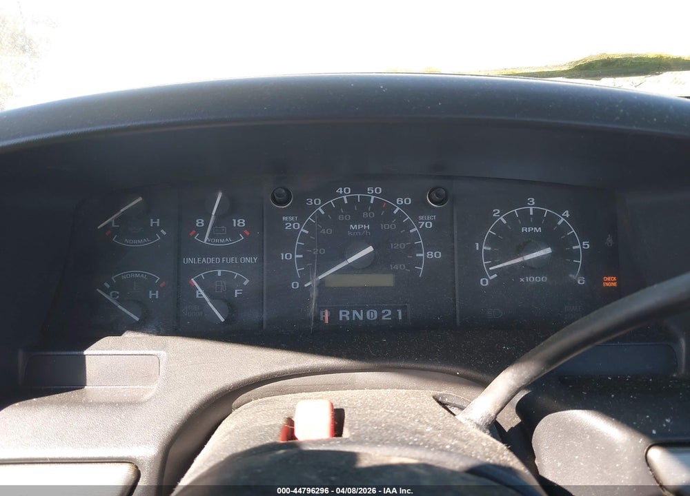 1992 FORD F350 VIN: 2FTHF36G6NCA09311