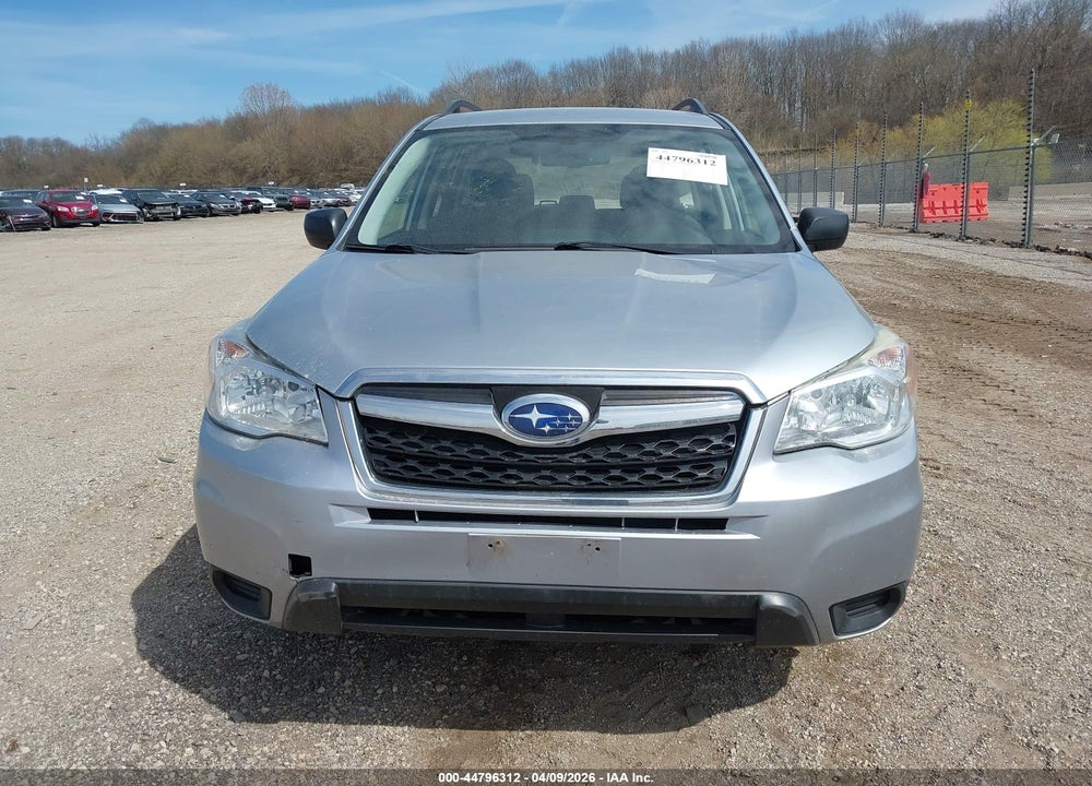 2016 SUBARU FORESTER 2.5I VIN: JF2SJABC8GH466422