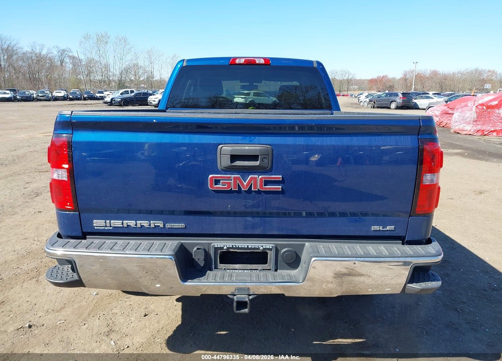 2019 GMC SIERRA 1500 LIMITED SLE VIN: 2GTV2MEC5K1185230