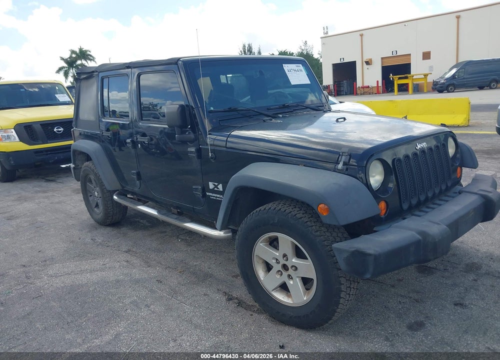 2007 JEEP WRANGLER UNLIMITED X VIN: 1J4GA39127L137551