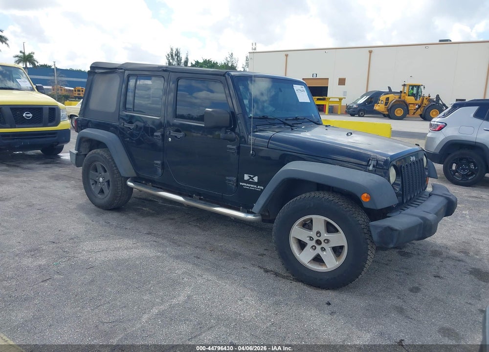 2007 JEEP WRANGLER UNLIMITED X VIN: 1J4GA39127L137551
