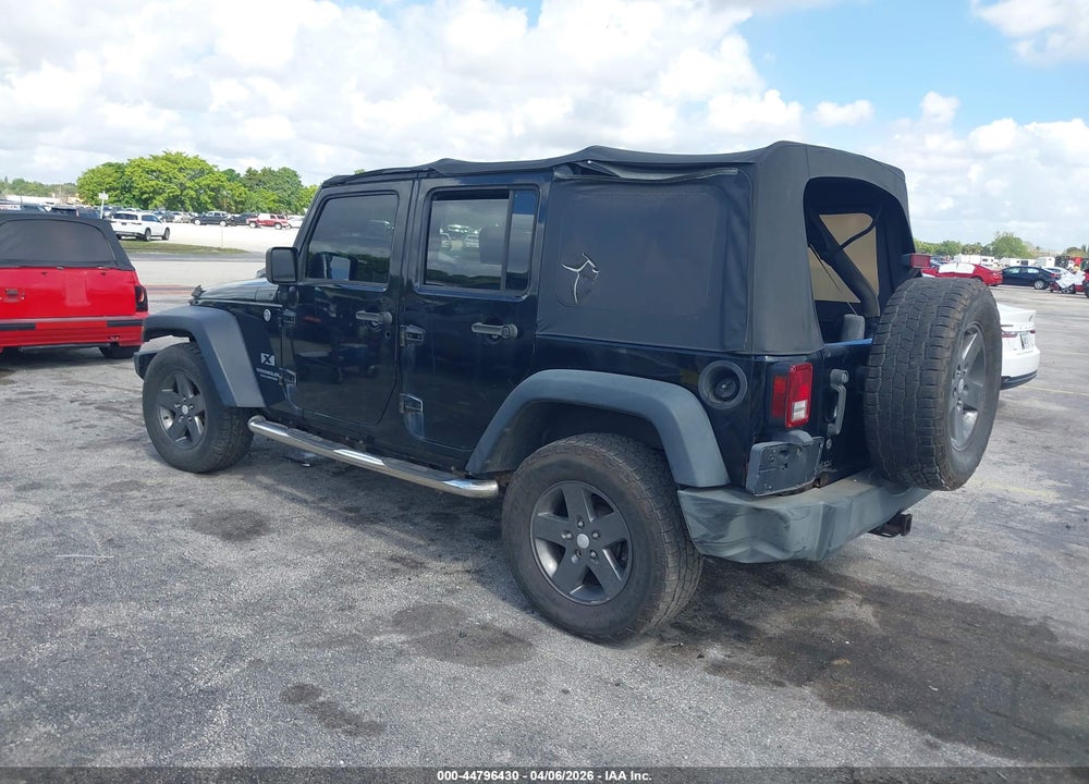 2007 JEEP WRANGLER UNLIMITED X VIN: 1J4GA39127L137551
