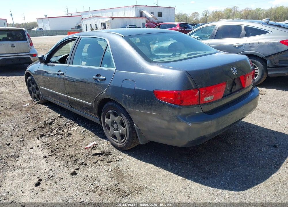 2005 HONDA ACCORD 2.4 LX VIN: 1HGCM564X5A185962