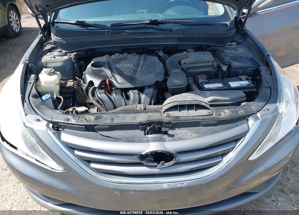 2014 HYUNDAI SONATA GLS VIN: 5NPEB4AC5EH865217