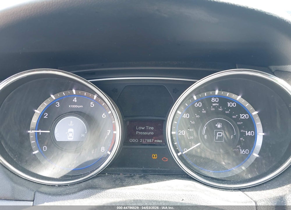 2014 HYUNDAI SONATA GLS VIN: 5NPEB4AC5EH865217