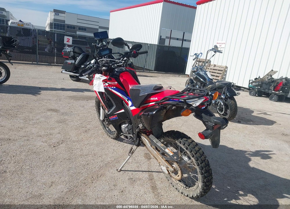 2020 HONDA CRF250 RL VIN: MLHMD4405L5300029