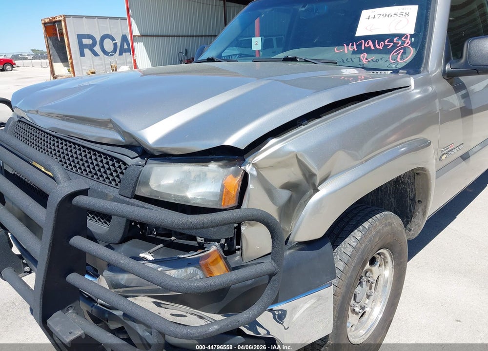 2003 CHEVROLET SILVERADO 2500HD LS VIN: 1GCHK23163F184956