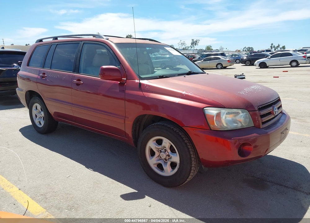 2005 TOYOTA HIGHLANDER VIN: JTEGD21A750111380