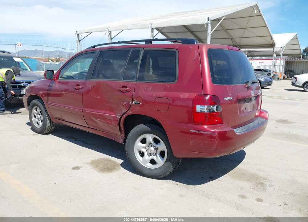 2005 TOYOTA HIGHLANDER VIN: JTEGD21A750111380