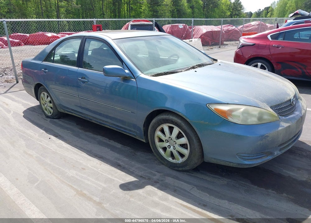 2002 TOYOTA CAMRY XLE V6 VIN: 4T1BF30K82U509318