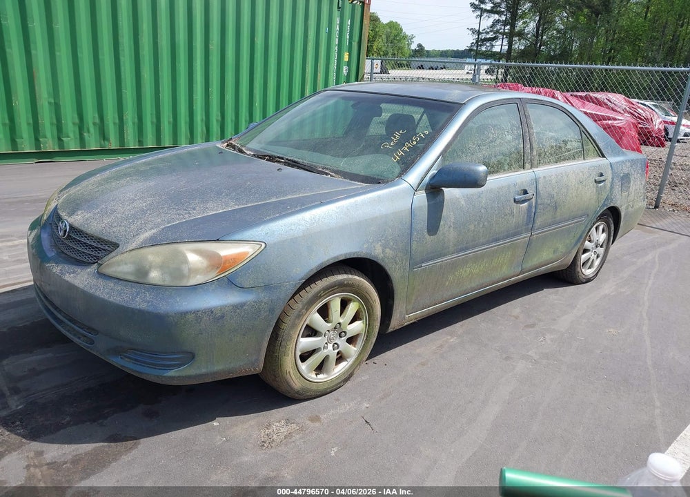 2002 TOYOTA CAMRY XLE V6 VIN: 4T1BF30K82U509318