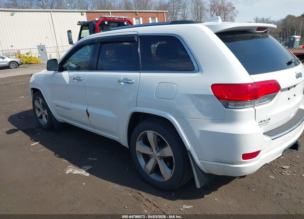 2014 JEEP GRAND CHEROKEE OVERLAND VIN: 1C4RJFCG9EC181394