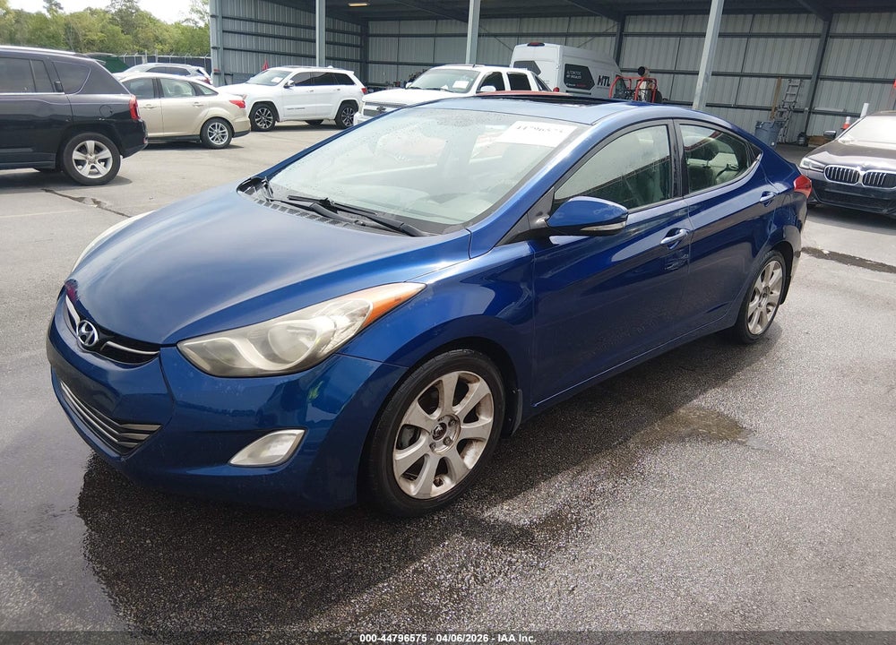 2013 HYUNDAI ELANTRA LIMITED VIN: KMHDH4AE7DU504633