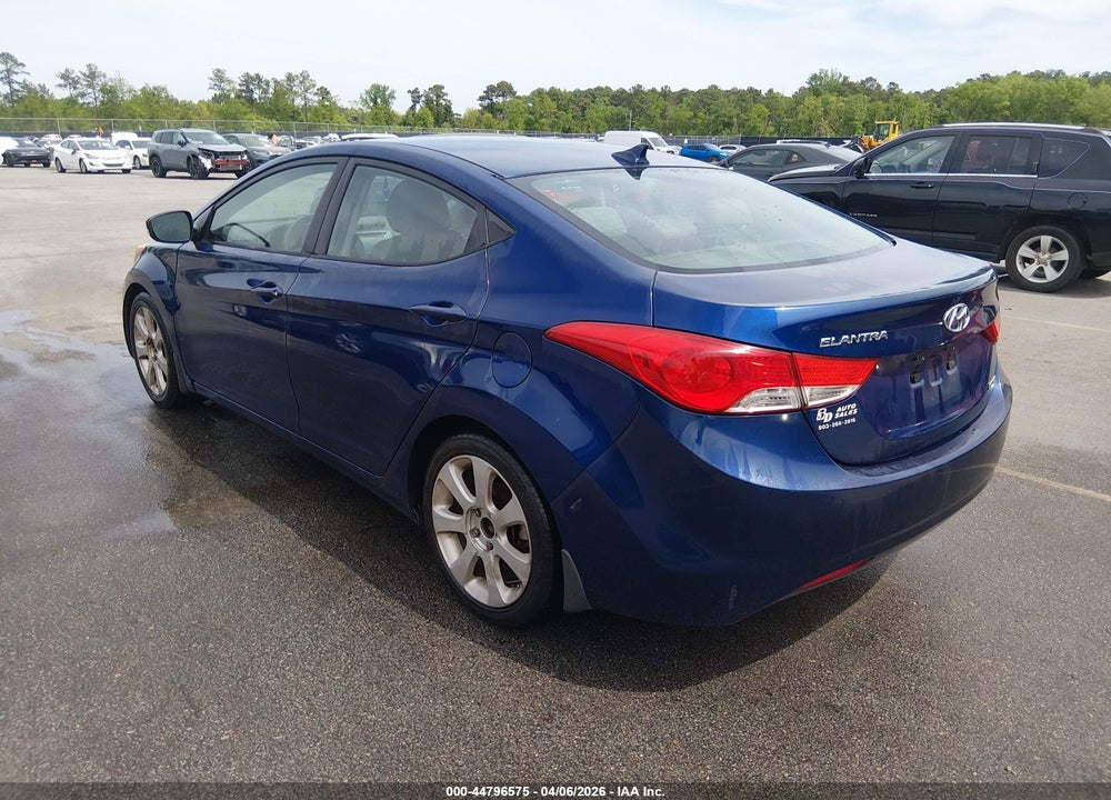 2013 HYUNDAI ELANTRA LIMITED VIN: KMHDH4AE7DU504633