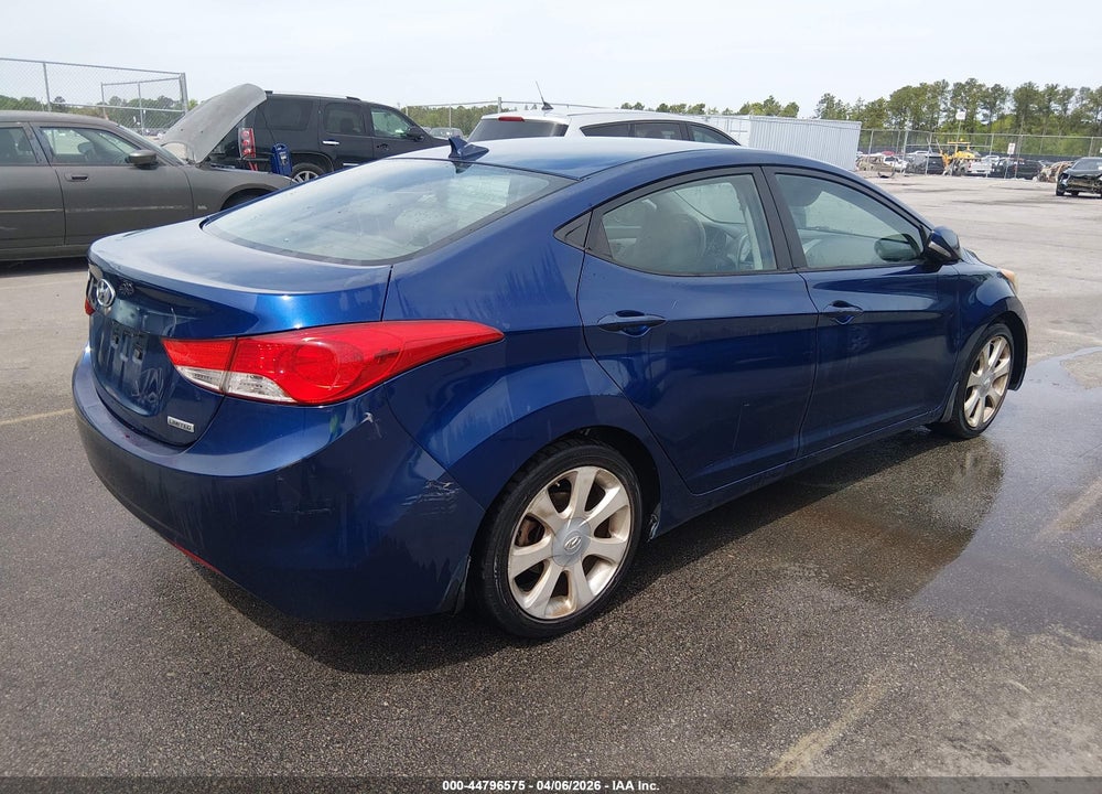 2013 HYUNDAI ELANTRA LIMITED VIN: KMHDH4AE7DU504633