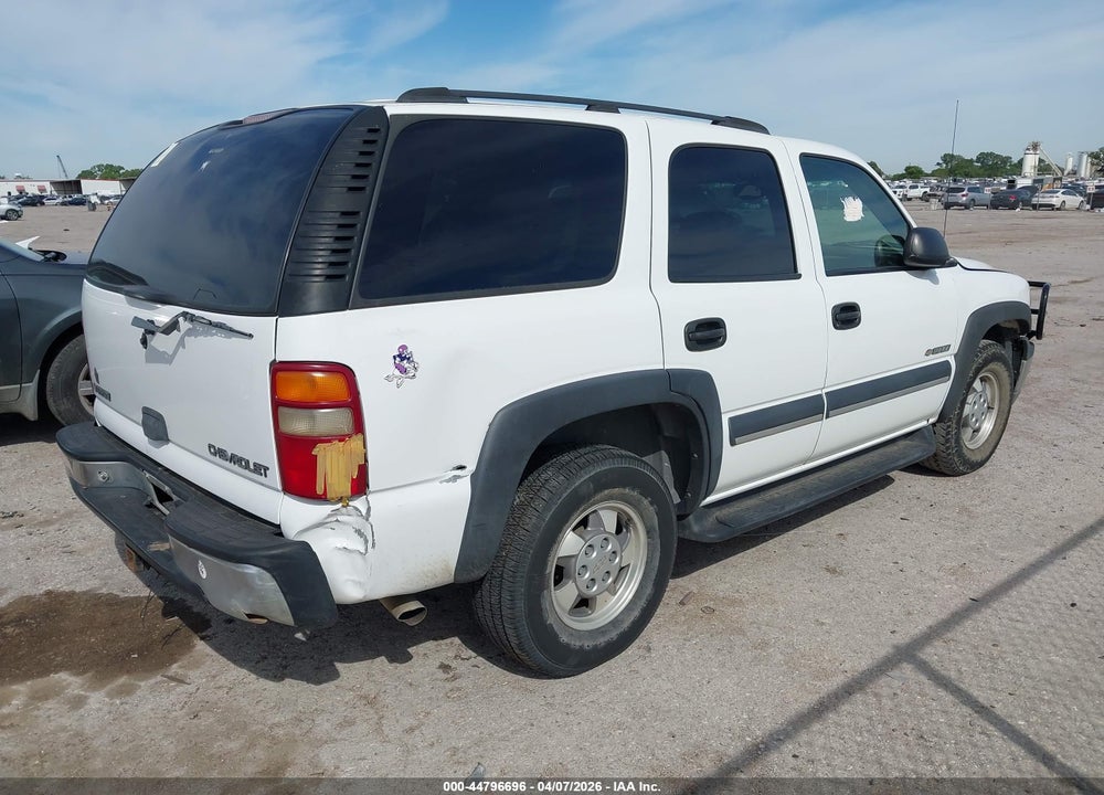 2003 CHEVROLET TAHOE LS VIN: 1GNEC13Z73R115232