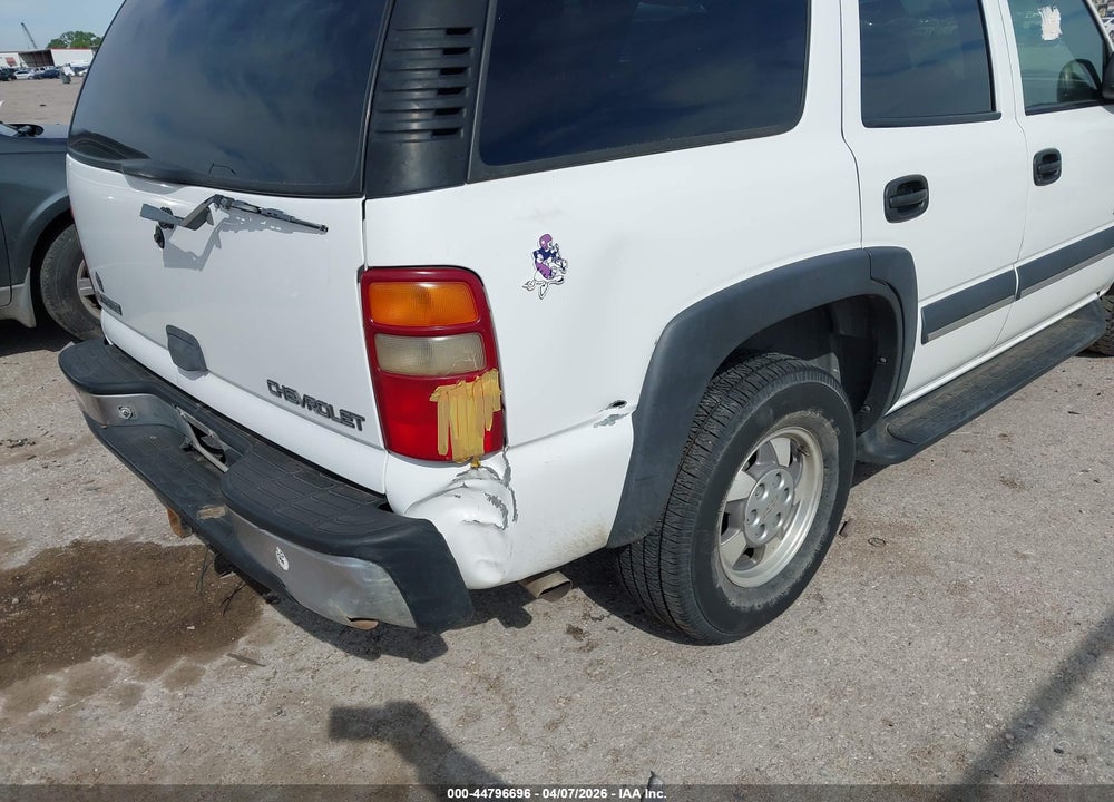 2003 CHEVROLET TAHOE LS VIN: 1GNEC13Z73R115232