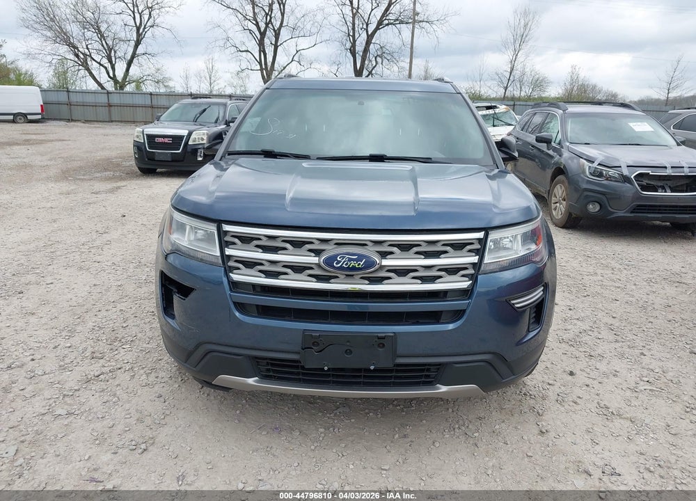 2018 FORD EXPLORER XLT VIN: 1FM5K7D84JGA12861
