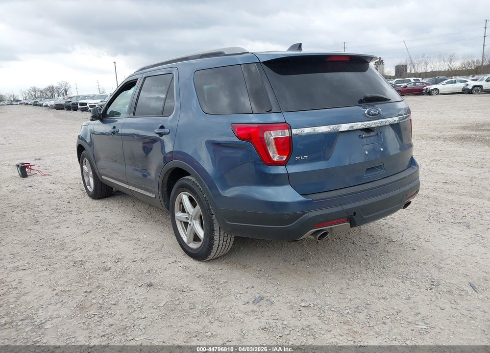 2018 FORD EXPLORER XLT VIN: 1FM5K7D84JGA12861