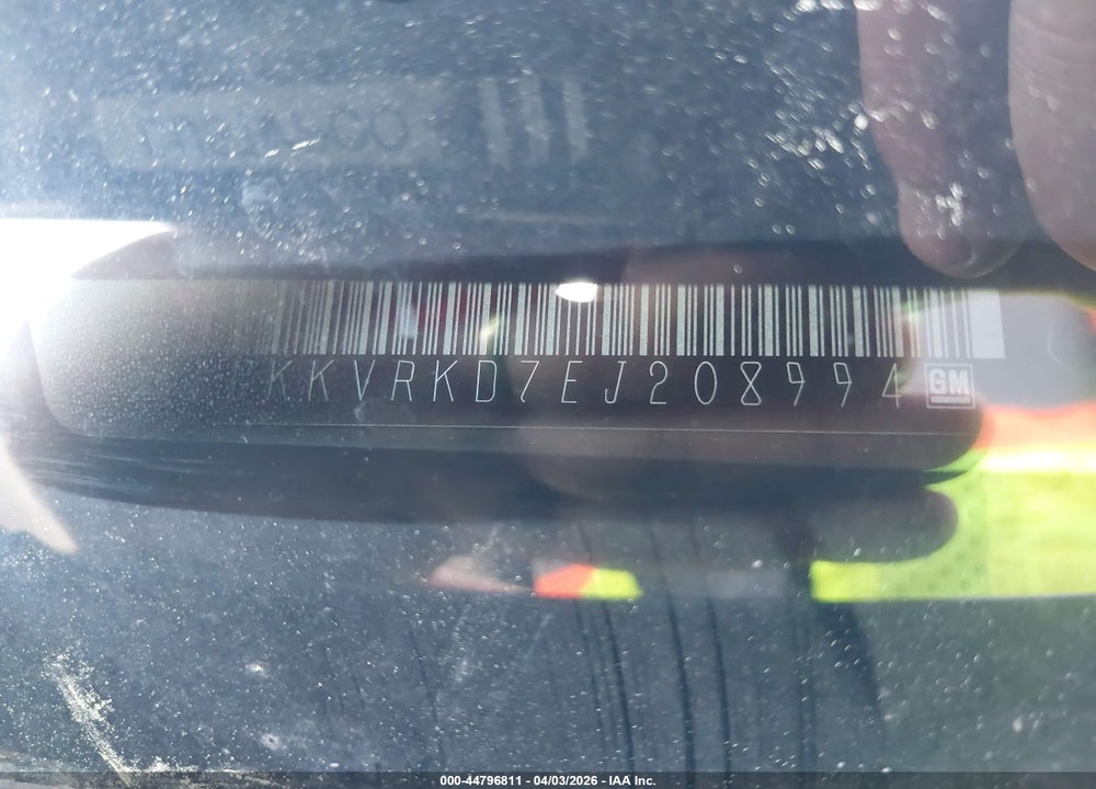 2014 GMC ACADIA SLT-1 VIN: 1GKKVRKD7EJ208994