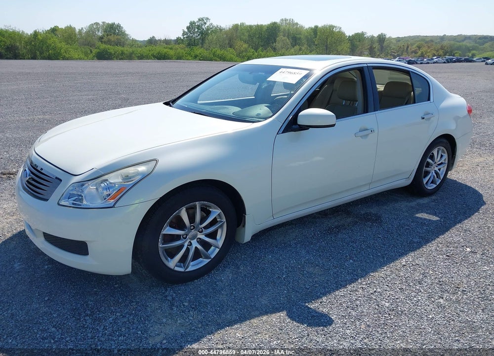 2008 INFINITI G35 JOURNEY VIN: JNKBV61E58M226884