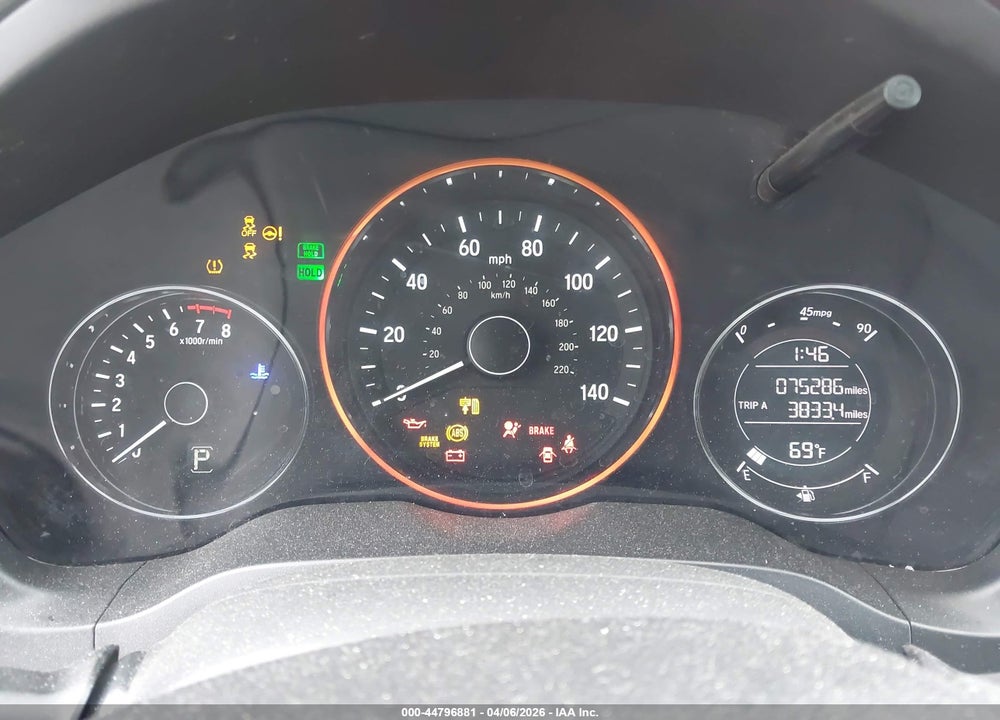 2017 HONDA HR-V LX VIN: 3CZRU5H34HM700582