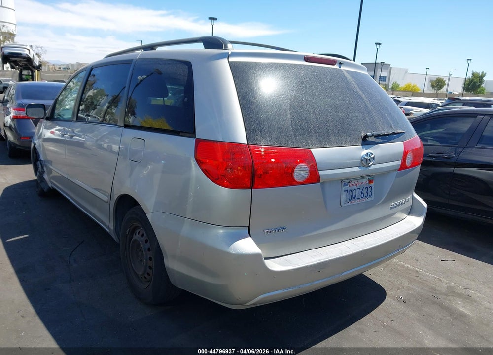 2009 TOYOTA SIENNA LE VIN: 5TDZK23C79S287947