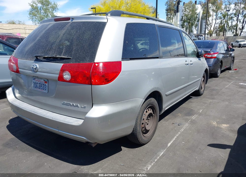 2009 TOYOTA SIENNA LE VIN: 5TDZK23C79S287947