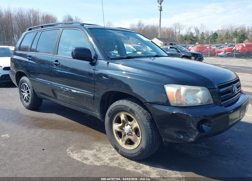 2007 TOYOTA HIGHLANDER V6 VIN: JTEEP21A070218420